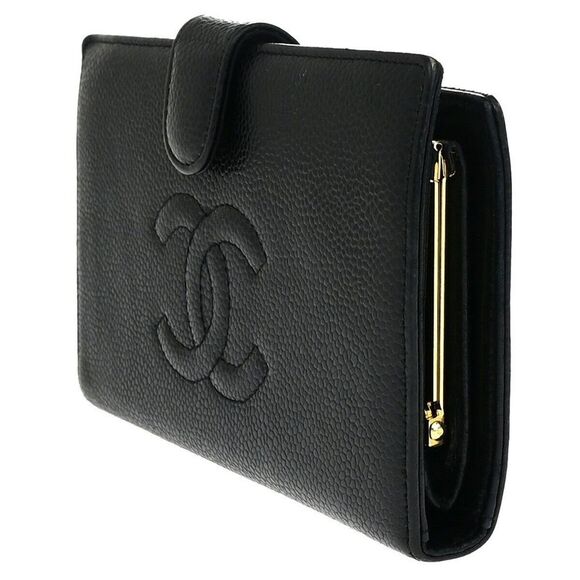 Chanel Cc Black Leather Wallet  (Pre-Owned) - Picture 3 of 16